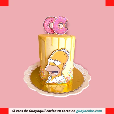 Torta de Dona de Homero