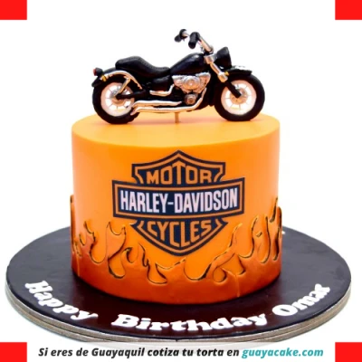 Pastel de Harley Davidson