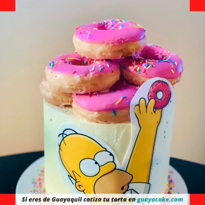 Torta de Homero sencilla