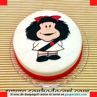 Torta de Mafalda historieta