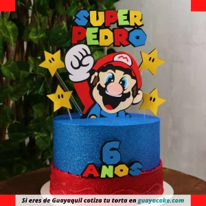 Torta de Mario Bros sencilla