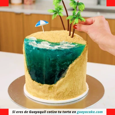 Torta de Playa sencilla