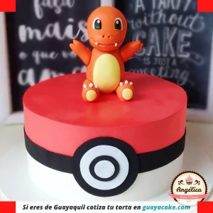 Torta de Pokemon Charmander