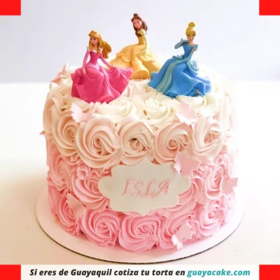 Torta de Princesas sencilla