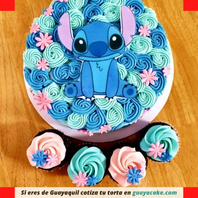Torta de Stitch para niña 5