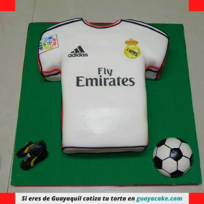 Torta camiseta Real Madrid