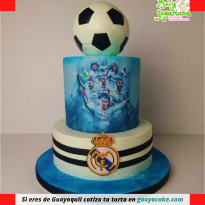 Pastel de Cristiano Ronaldo Real Madrid