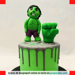 Torta de increible Hulk