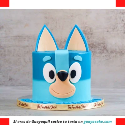 Torta de cumpleaños de Bluey