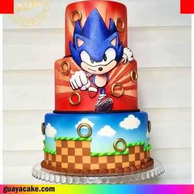 Torta falsa de Sonic
