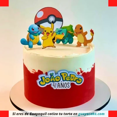 Tortas de pokemon para niño