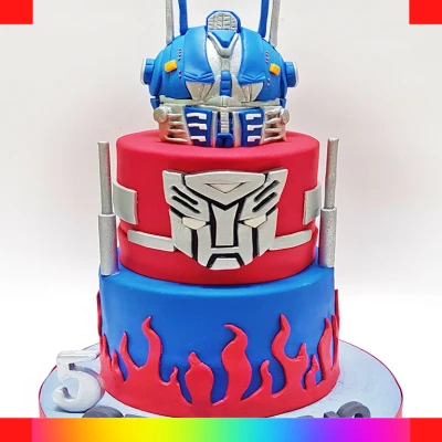 Transformers cakes