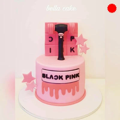 blackpink lightstick cake
