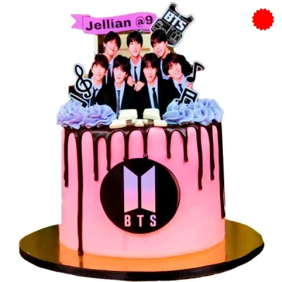 cake decorating ideas for bts fans