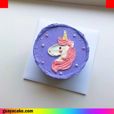 mini Pastel de unicornio