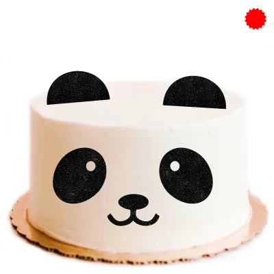 panda bear cake