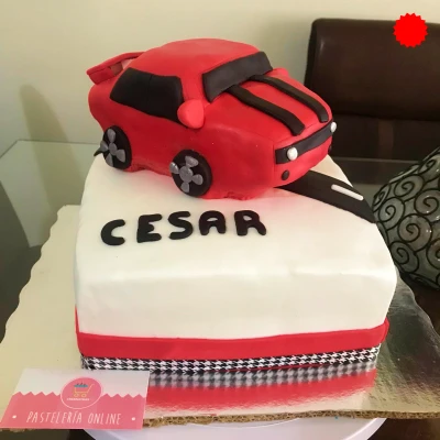 red car cake