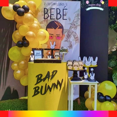  AQUI Descubre las Decoraciones de Bad Bunny más populares ❤️
