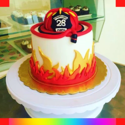 Fire Truck  Firefighter Birthday Party Ideas  Photo 6 of 15  Catch My  Party