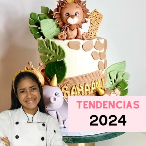 torta de animales 2024