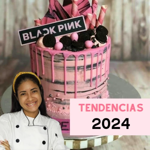 torta de blackpink 2024