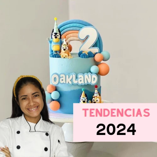 torta de bluey 2024