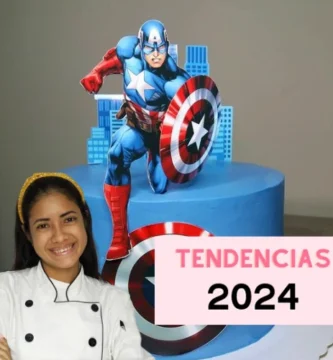 torta de capitan america 2024