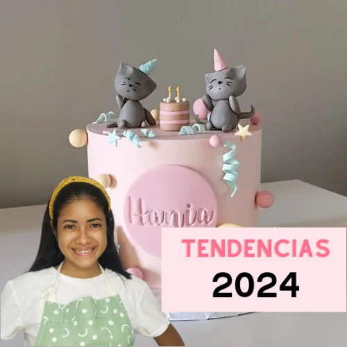 torta de gatos 2024