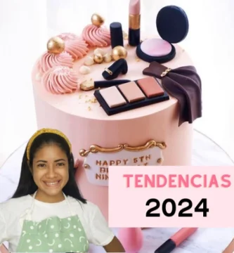 torta de maquillaje 2024