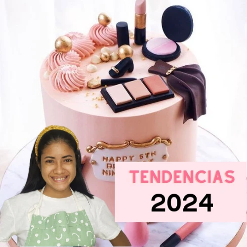 torta de maquillaje 2024