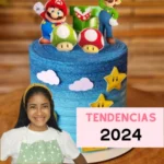 torta de mario bros en crema 2024