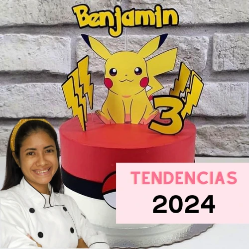 torta de pokemon 2024